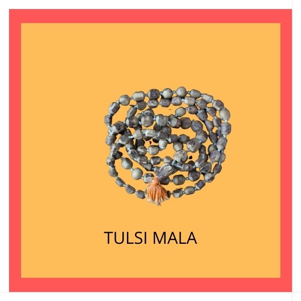 Tulsi Mala is used for doing Mantra japa is an important Brajutpad